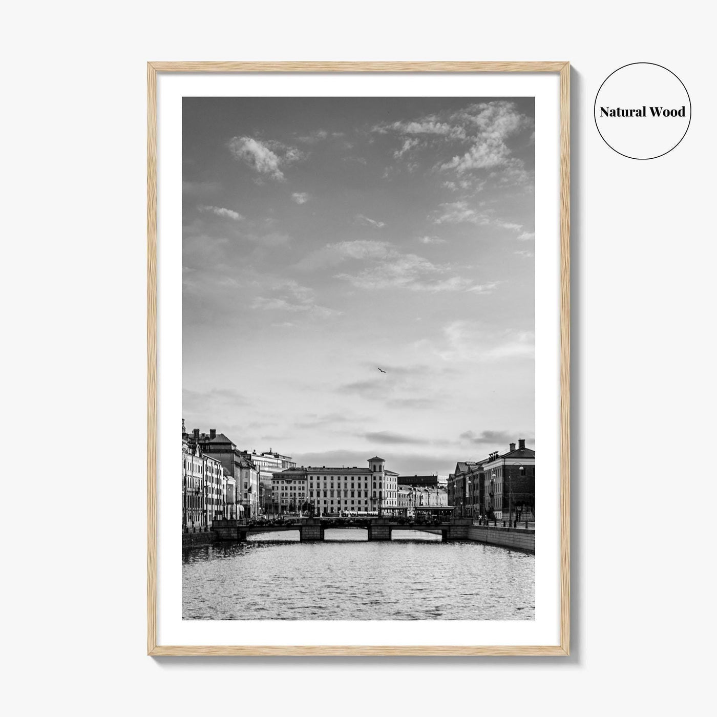 Gothenburg Black and White Fine Art Photo Print, Göteborg Poster, Sweden