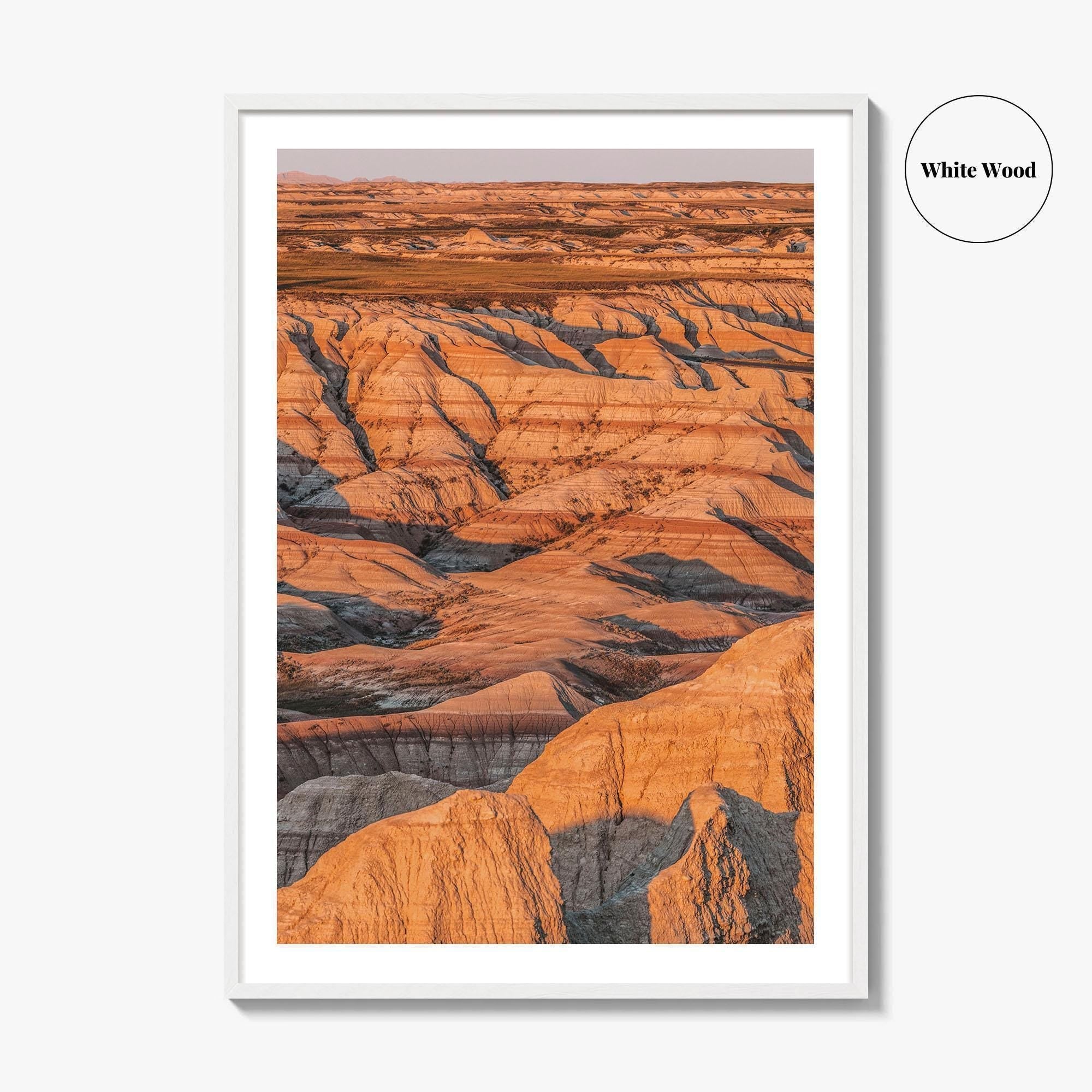 Badlands National Park Fine Art Photo Print, Panorama Point Overlook, South Dakota, Landscape Poster