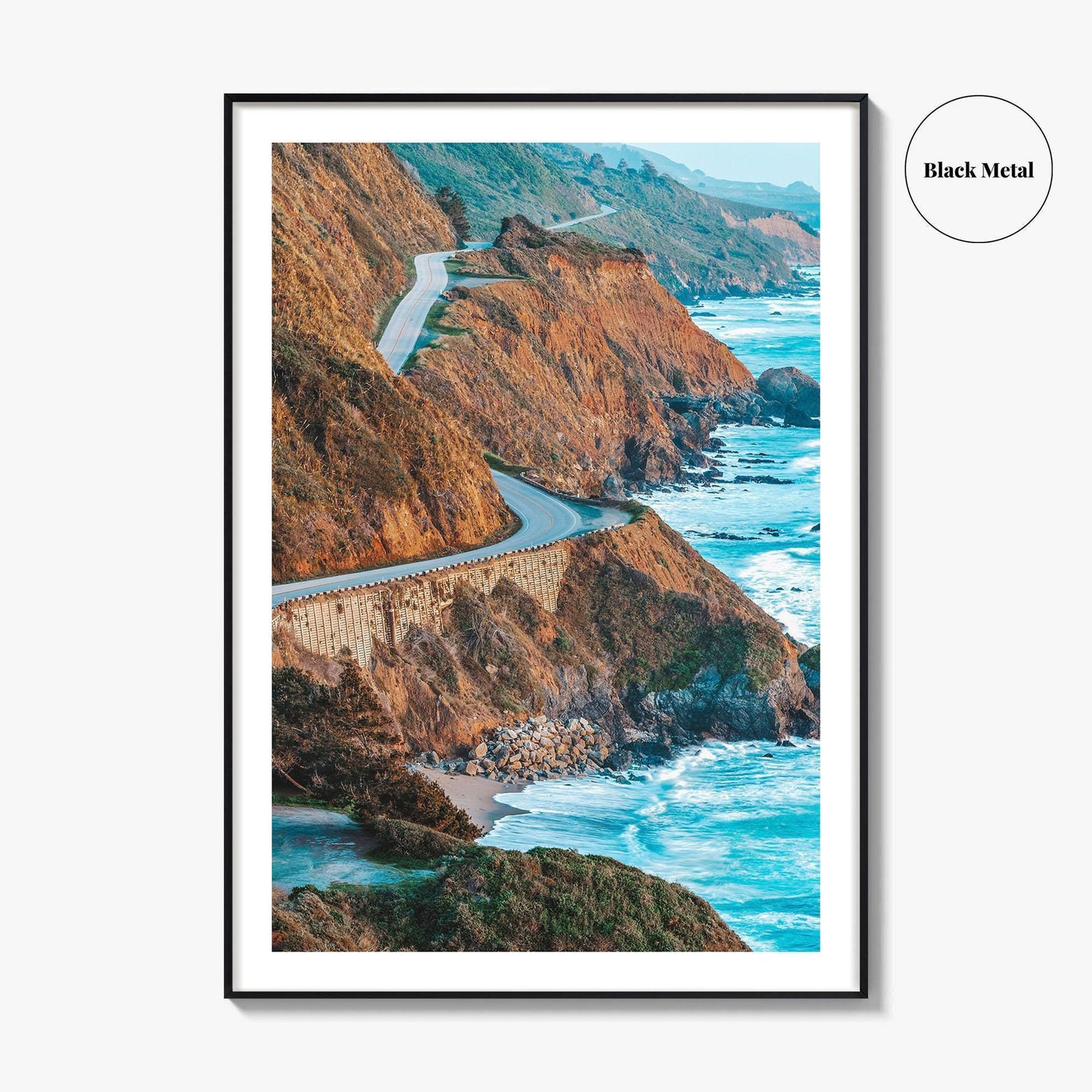 Big Sur California Fine Art Photo Print, Pacific Coast Highway 1, USA Wall Poster