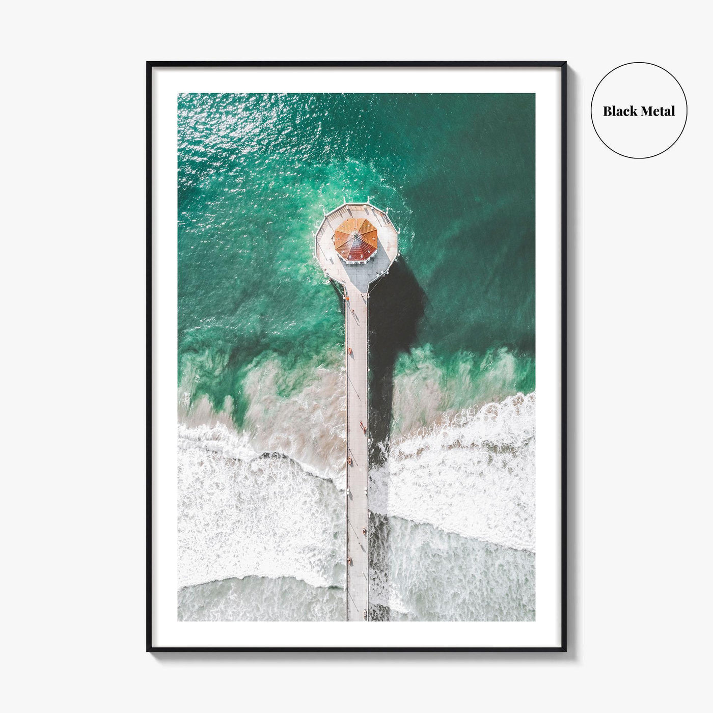 Manhattan Beach Fine Art Photo Print, Pier, Los Angeles, California Wall Poster, USA
