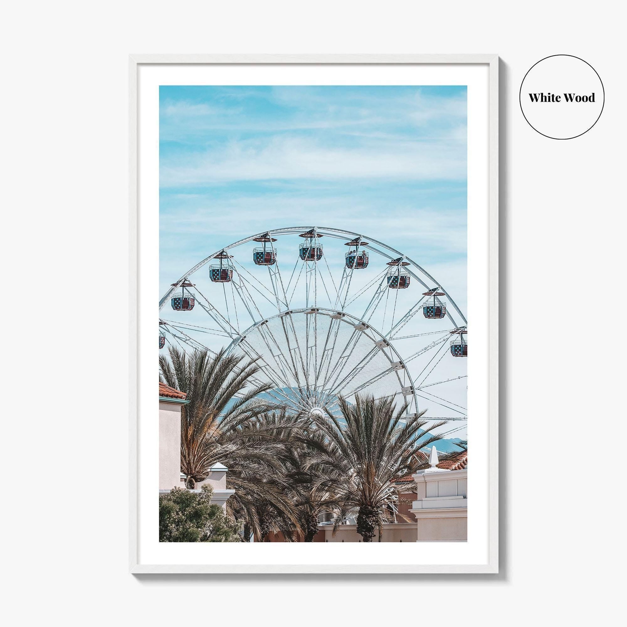 Irvine Skyline Fine Art Photo Print, Orange County Wall Decor Poster, California USA