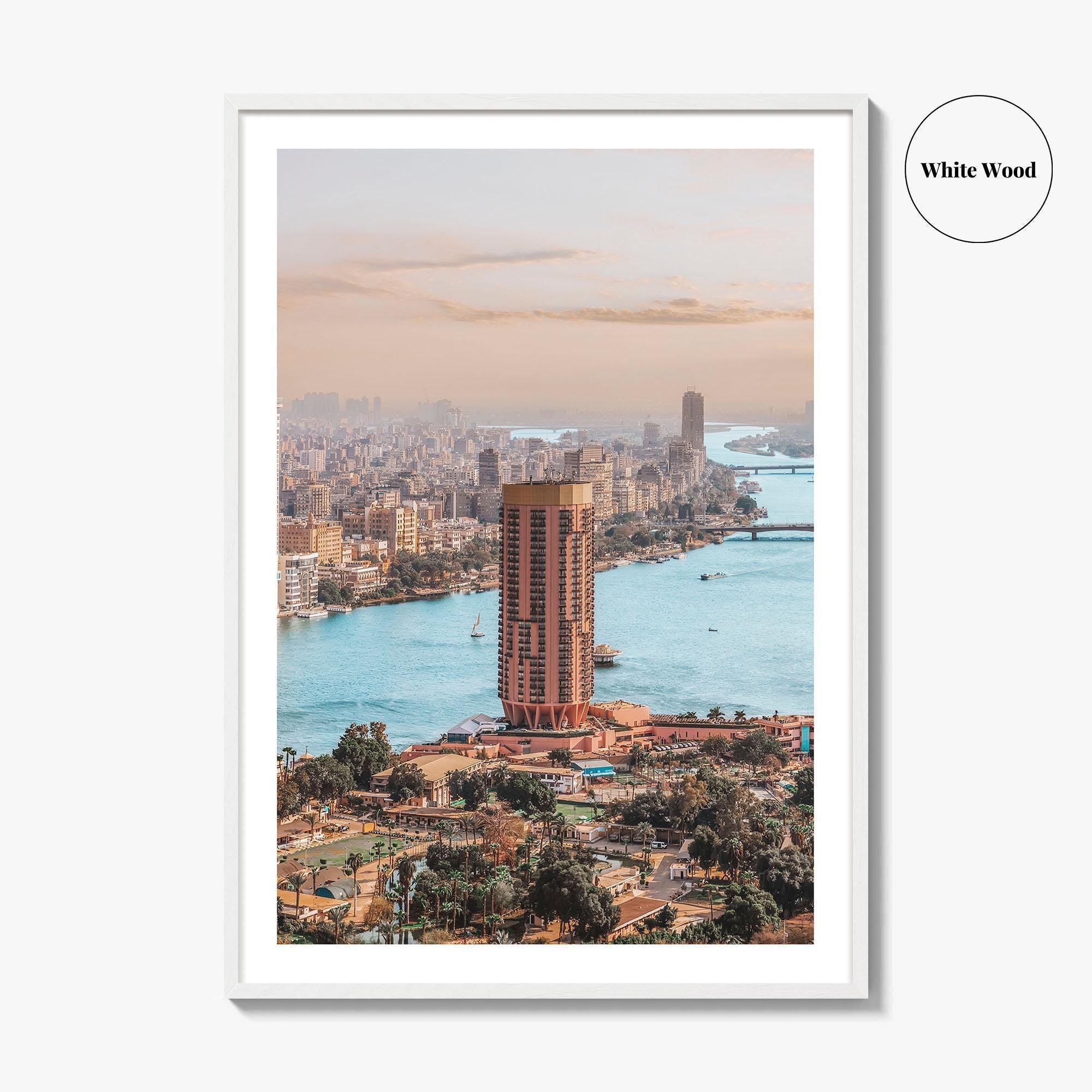 Cairo Fine Art Photo Print, Egypt Wall Decor, Downtown Poster