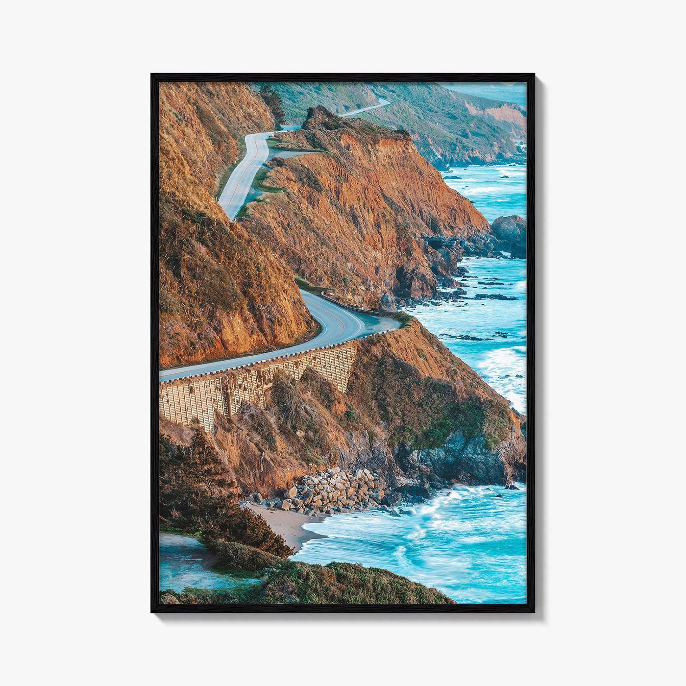 Big Sur California Fine Art Photo Print, Pacific Coast Highway 1, USA Wall Poster
