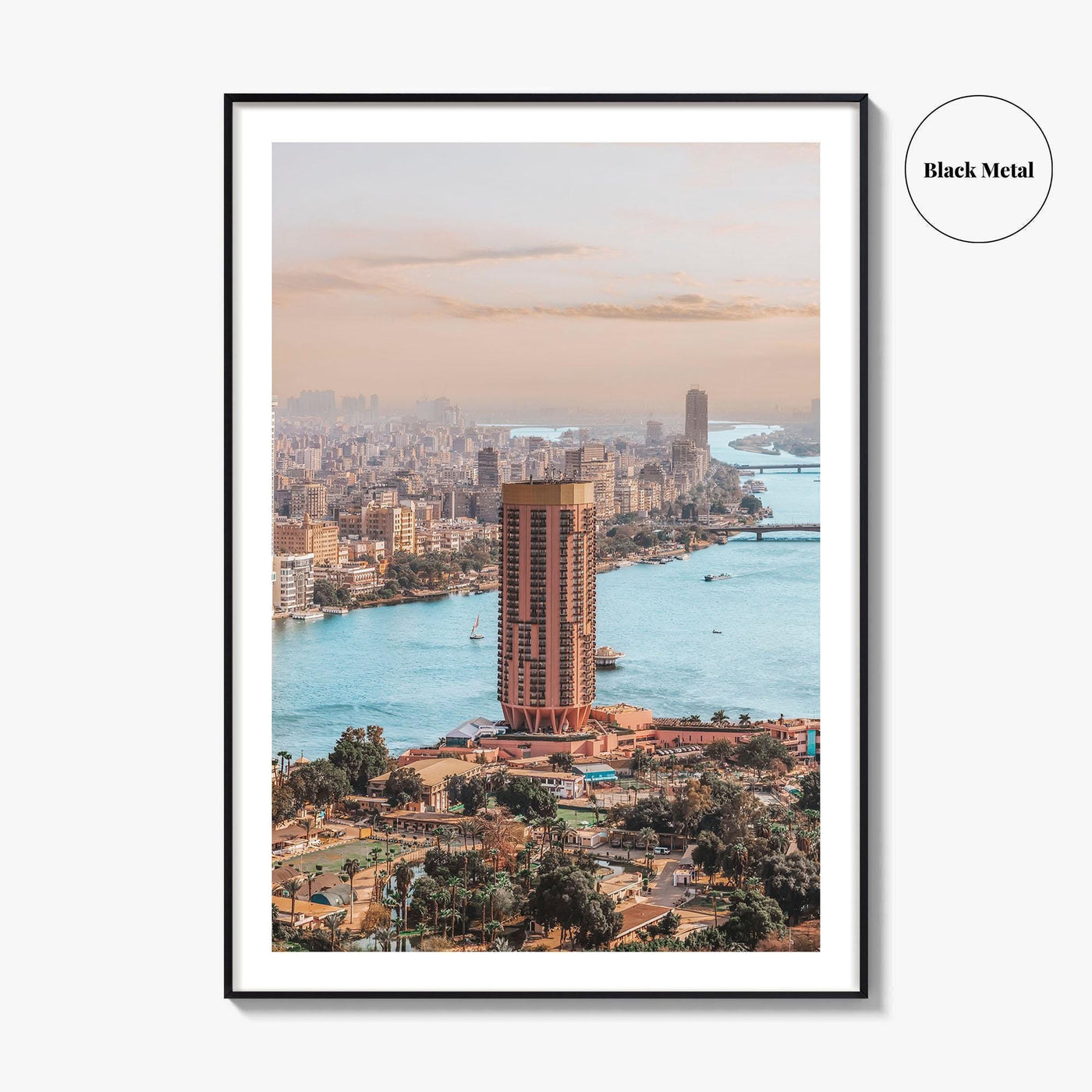 Cairo Fine Art Photo Print, Egypt Wall Decor, Downtown Poster