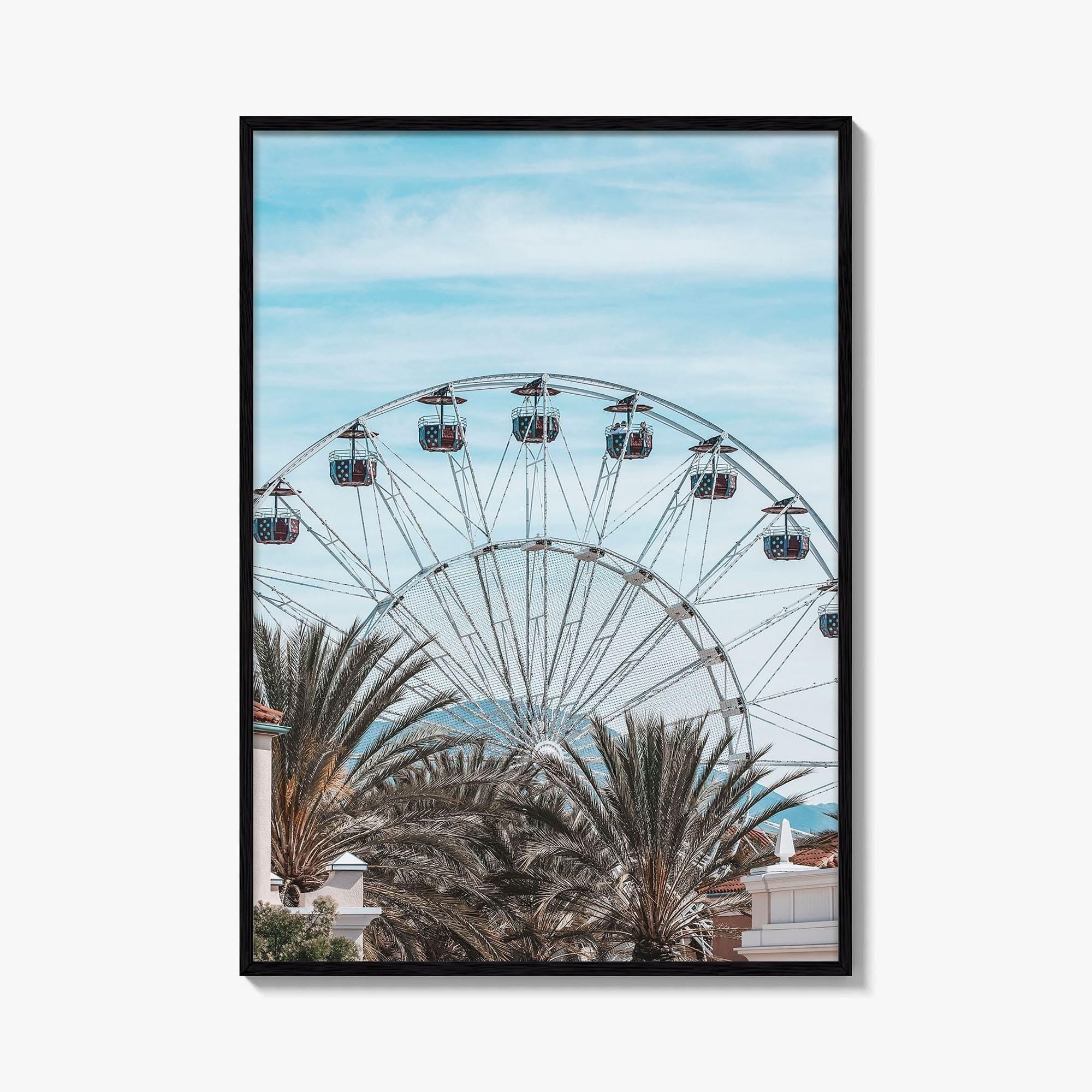 Irvine Skyline Fine Art Photo Print, Orange County Wall Decor Poster, California USA