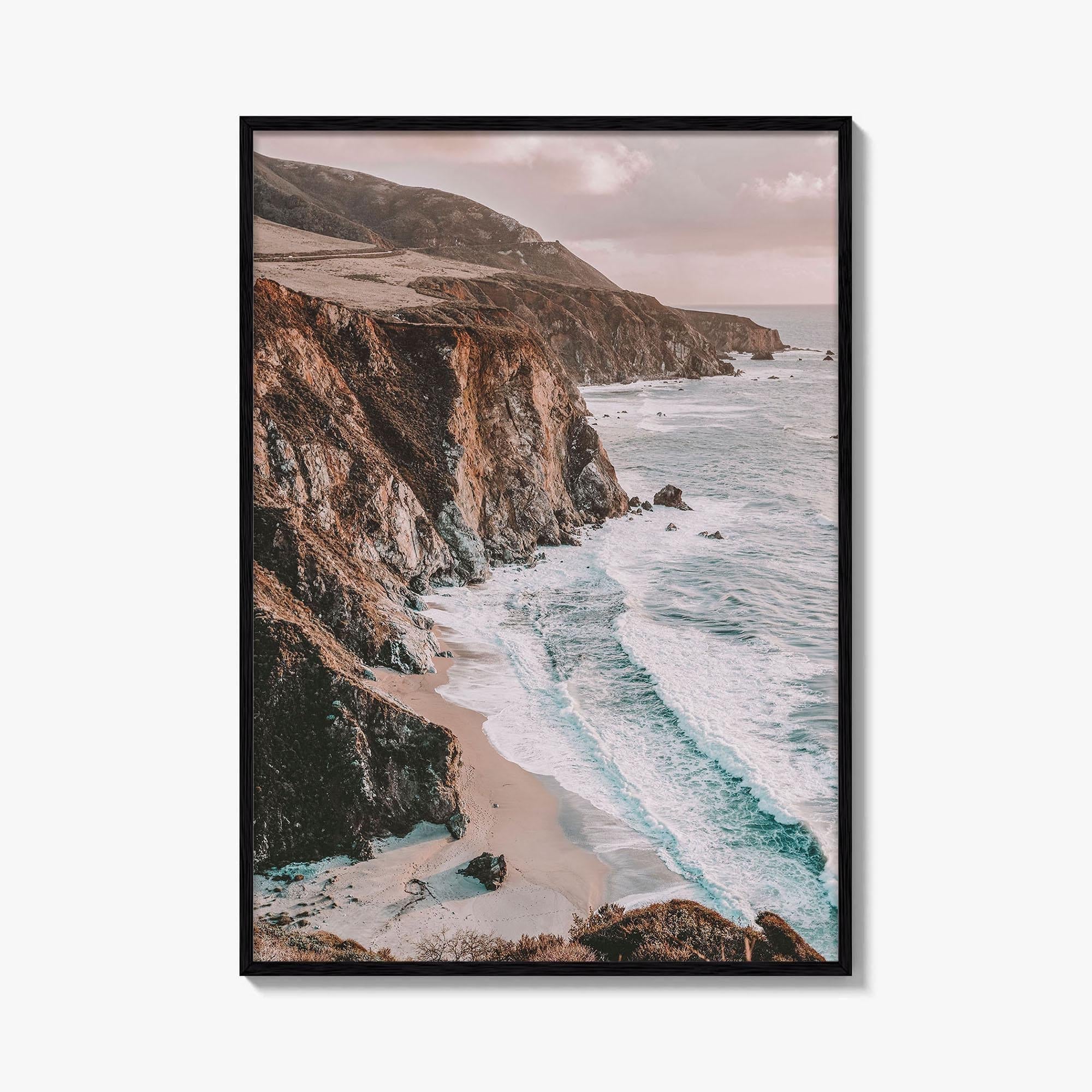 Big Sur Fine Art Photo Print, Monterey County California USA, Pacific Ocean Poster
