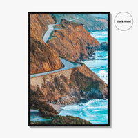 Big Sur California Fine Art Photo Print, Pacific Coast Highway 1, USA Wall Poster