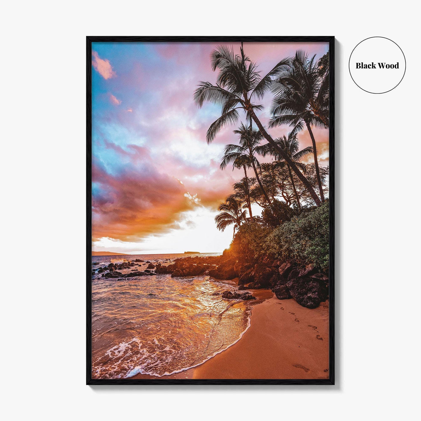 Maui Fine Art Photo Print, Secret Beach Hawaii USA Wall Decor Poster