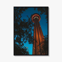 San Antonio Fine Art Photo Print, Tower of the Americas, Hemisfair Park, Texas Poster