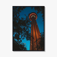 San Antonio Fine Art Photo Print, Tower of the Americas, Hemisfair Park, Texas Poster