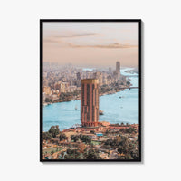 Cairo Fine Art Photo Print, Egypt Wall Decor, Downtown Poster