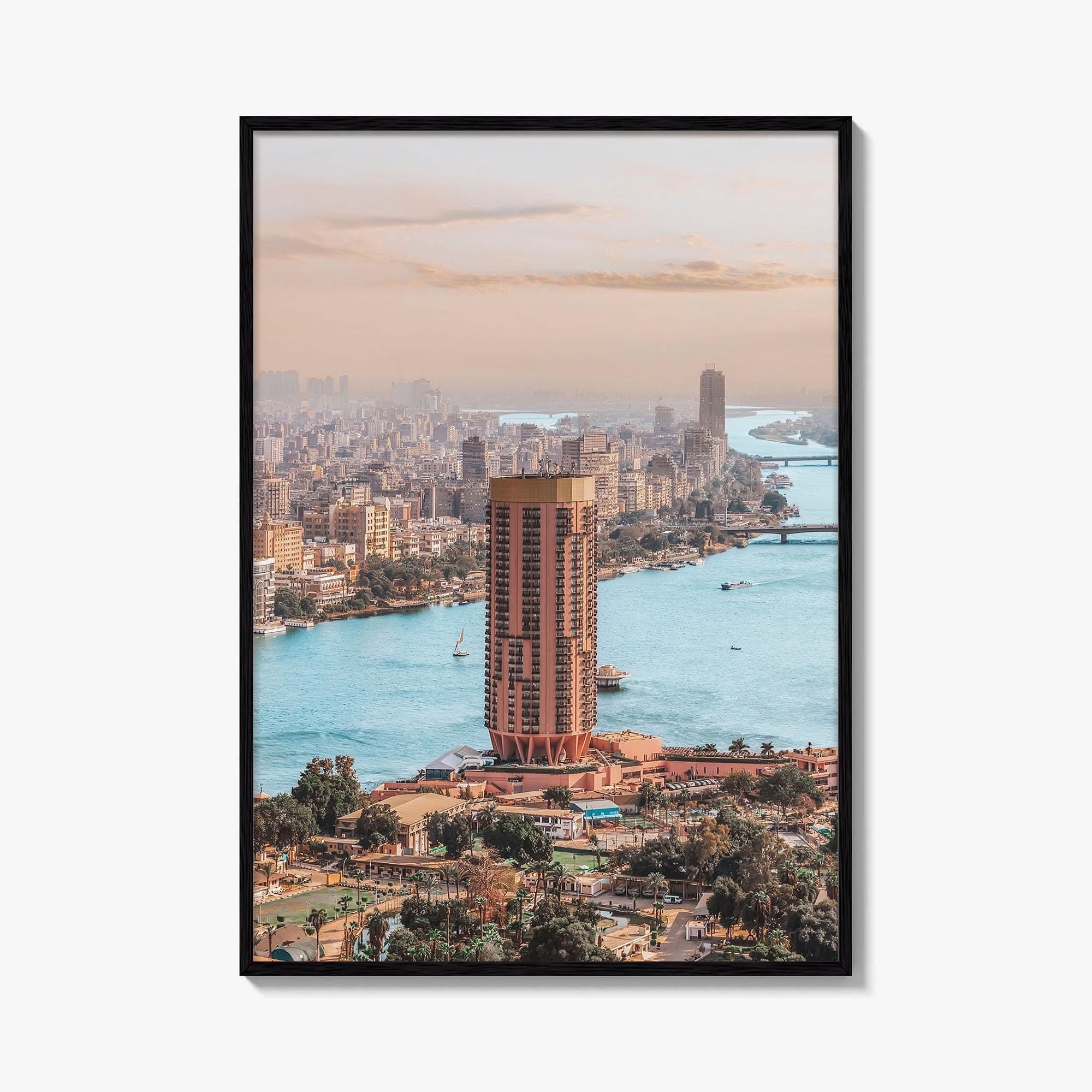 Cairo Fine Art Photo Print, Egypt Wall Decor, Downtown Poster