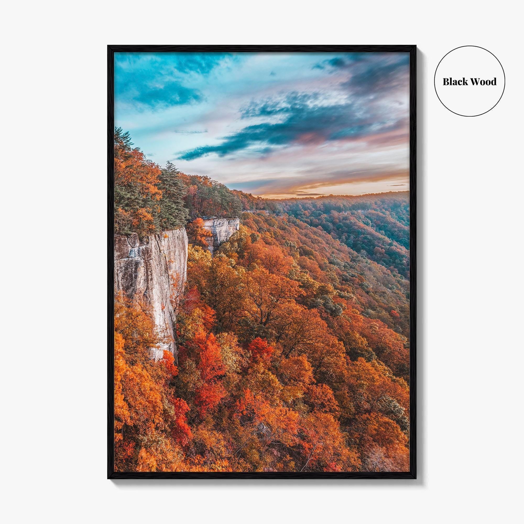 West Virginia Fine Art Photo Print, New River Gorge, Endless Wall Poster