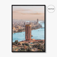 Cairo Fine Art Photo Print, Egypt Wall Decor, Downtown Poster
