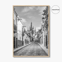 San Miguel de Allende Black and White Fine Art Photo Print, Guanajuato Poster