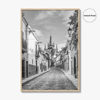 San Miguel de Allende Black and White Fine Art Photo Print, Guanajuato Poster
