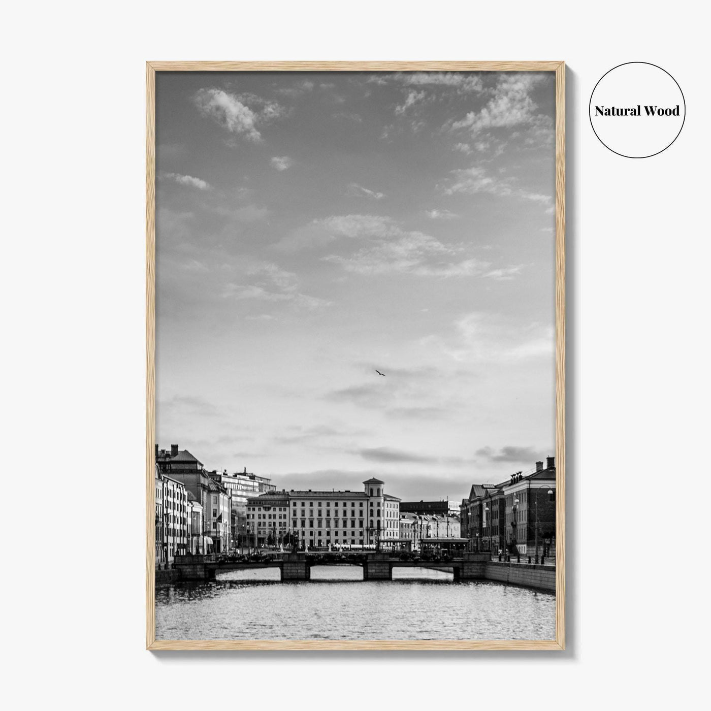 Gothenburg Black and White Fine Art Photo Print, Göteborg Poster, Sweden