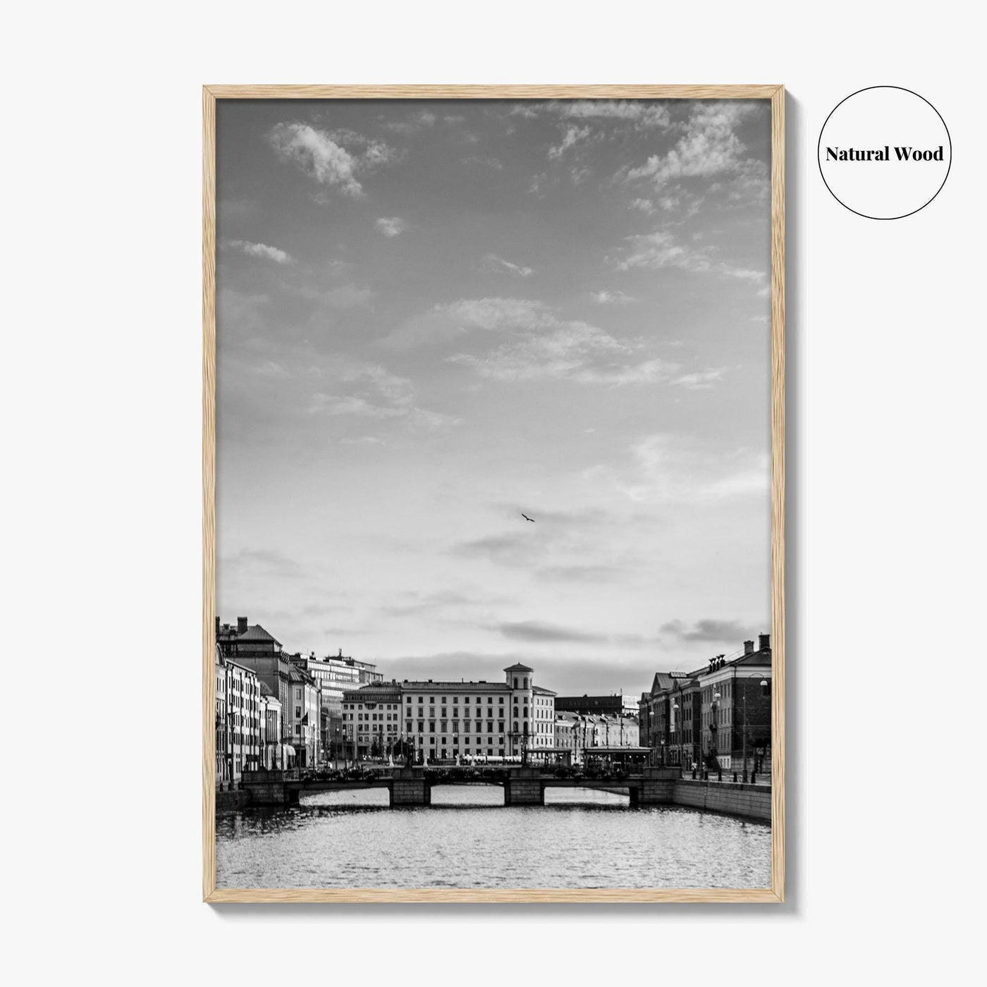 Gothenburg Black and White Fine Art Photo Print, Göteborg Poster, Sweden