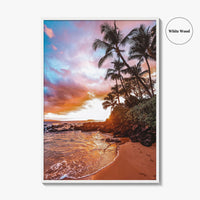 Maui Fine Art Photo Print, Secret Beach Hawaii USA Wall Decor Poster
