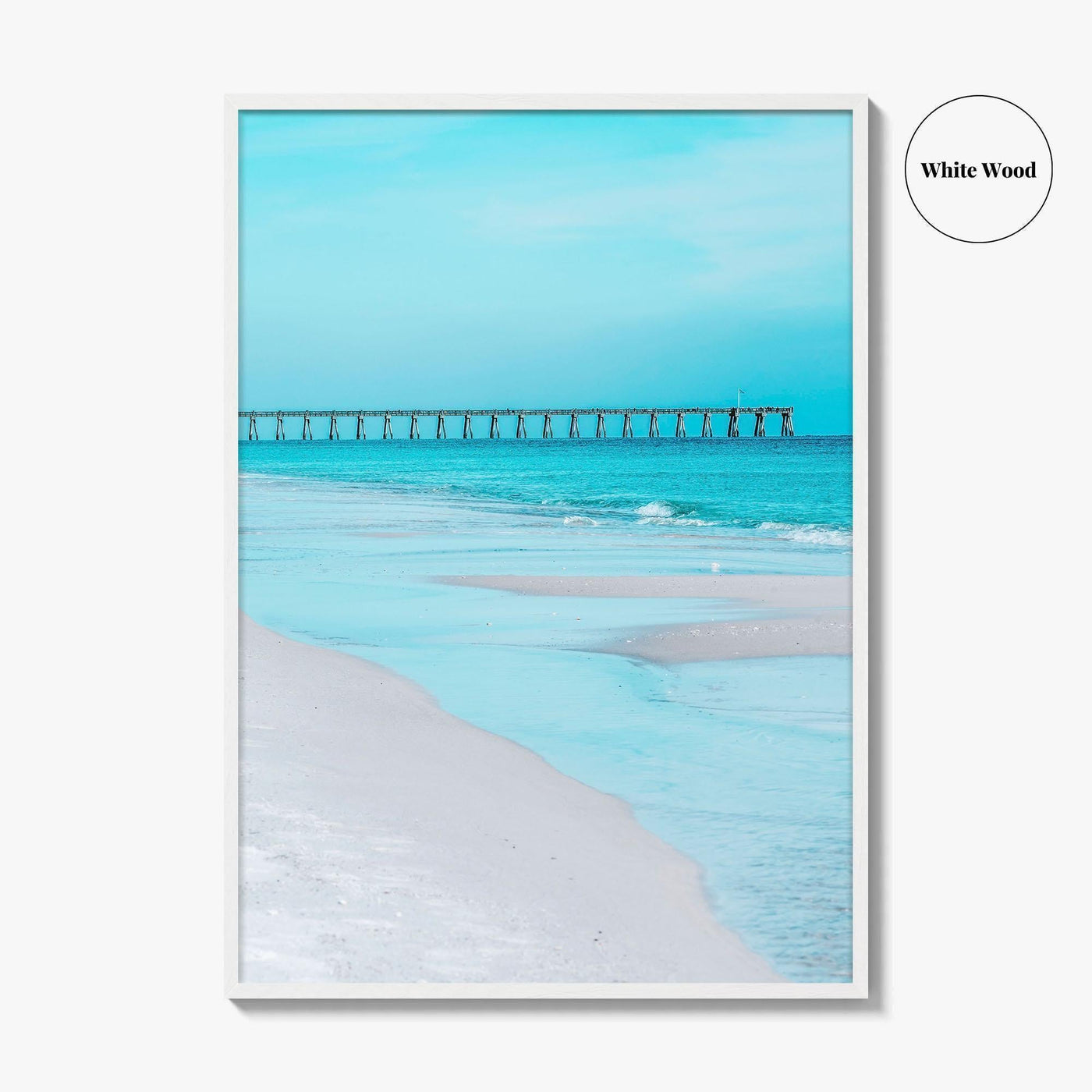Pensacola Beach Fine Art Photo Print, Florida, Gulf Of Mexico, Wall Decor Poster, USA