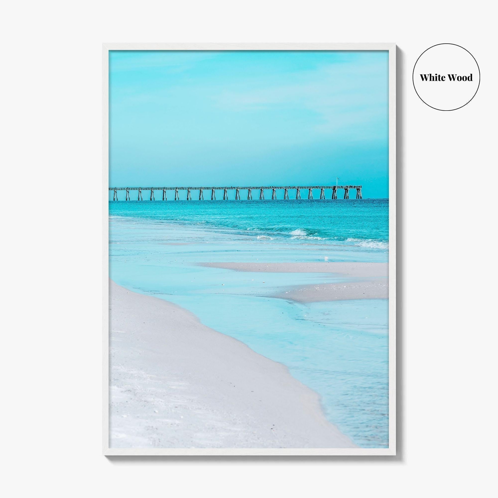 Pensacola Beach Fine Art Photo Print, Florida, Gulf Of Mexico, Wall Decor Poster, USA