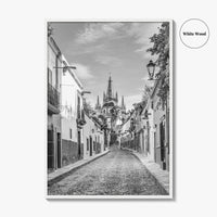 San Miguel de Allende Black and White Fine Art Photo Print, Guanajuato Poster