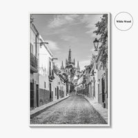San Miguel de Allende Black and White Fine Art Photo Print, Guanajuato Poster