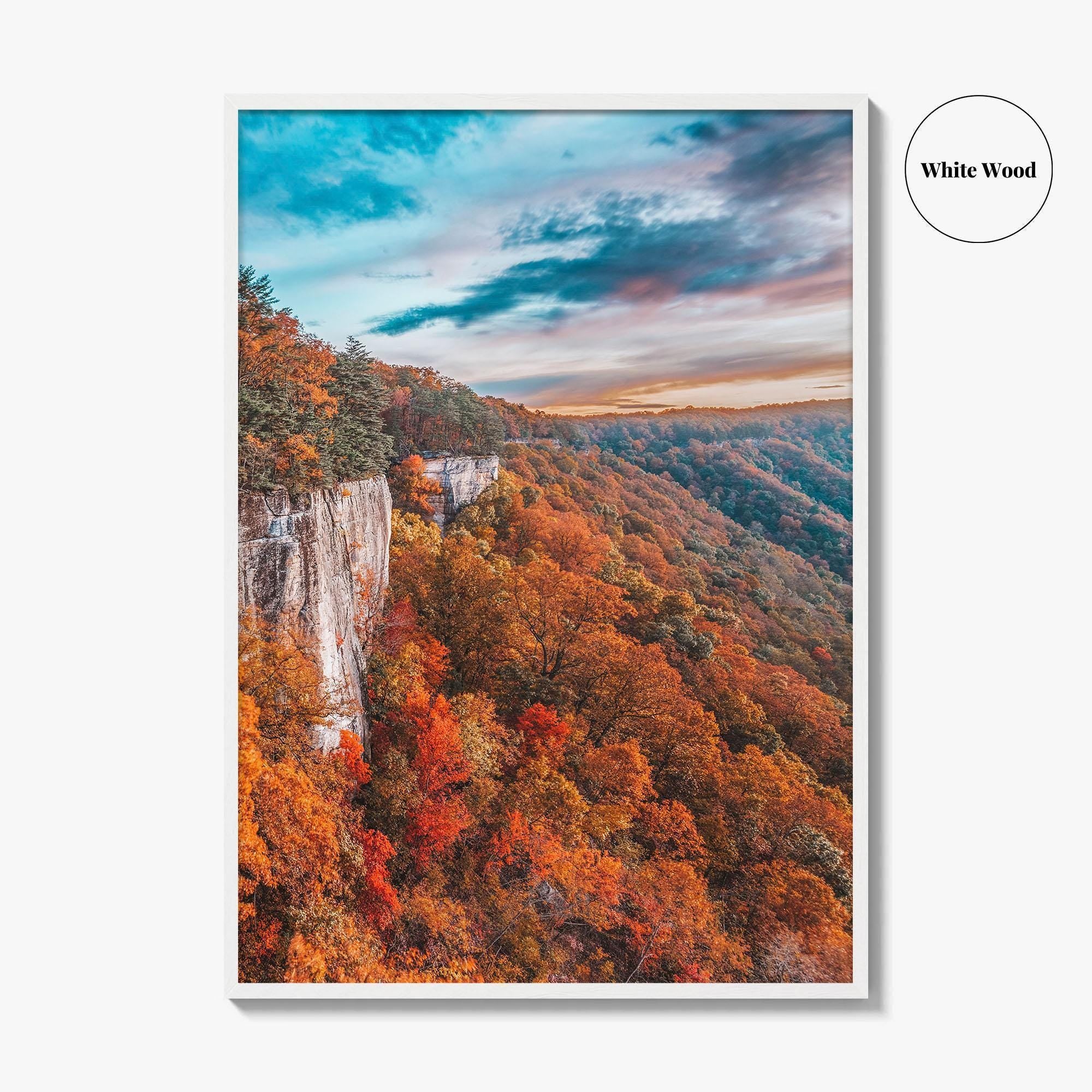 West Virginia Fine Art Photo Print, New River Gorge, Endless Wall Poster
