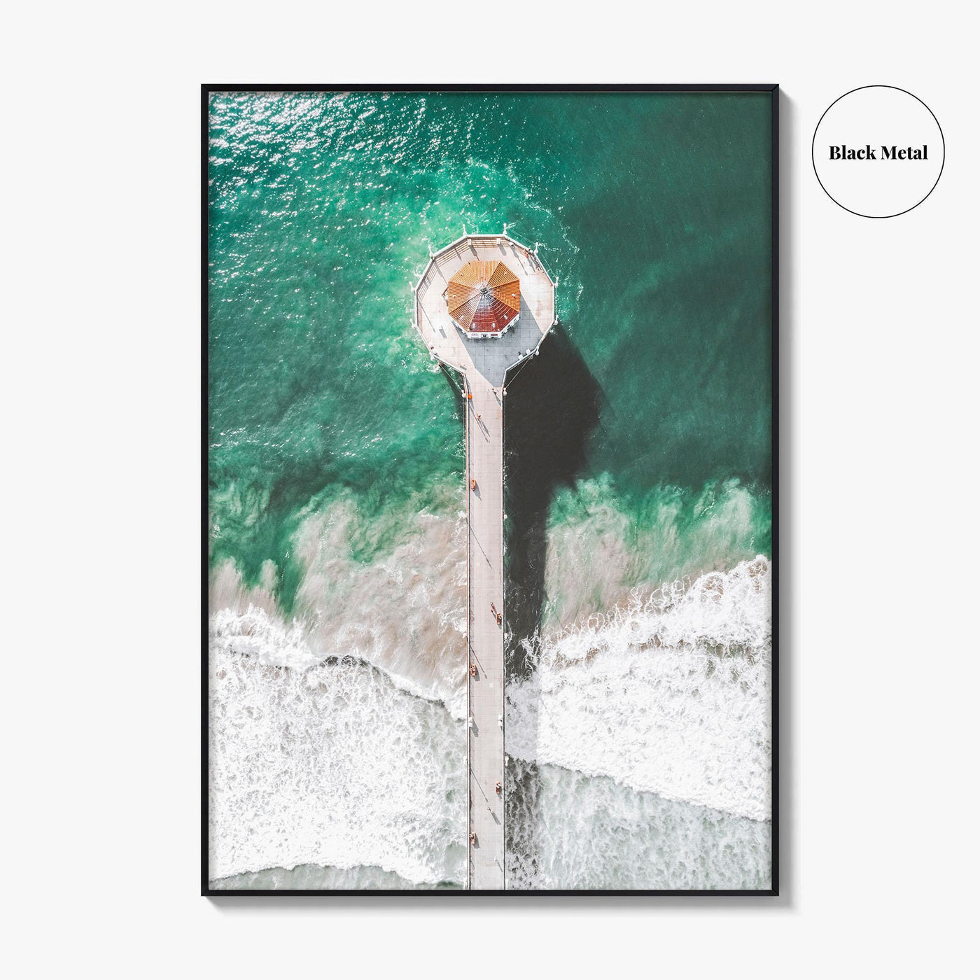 Manhattan Beach Fine Art Photo Print, Pier, Los Angeles, California Wall Poster, USA