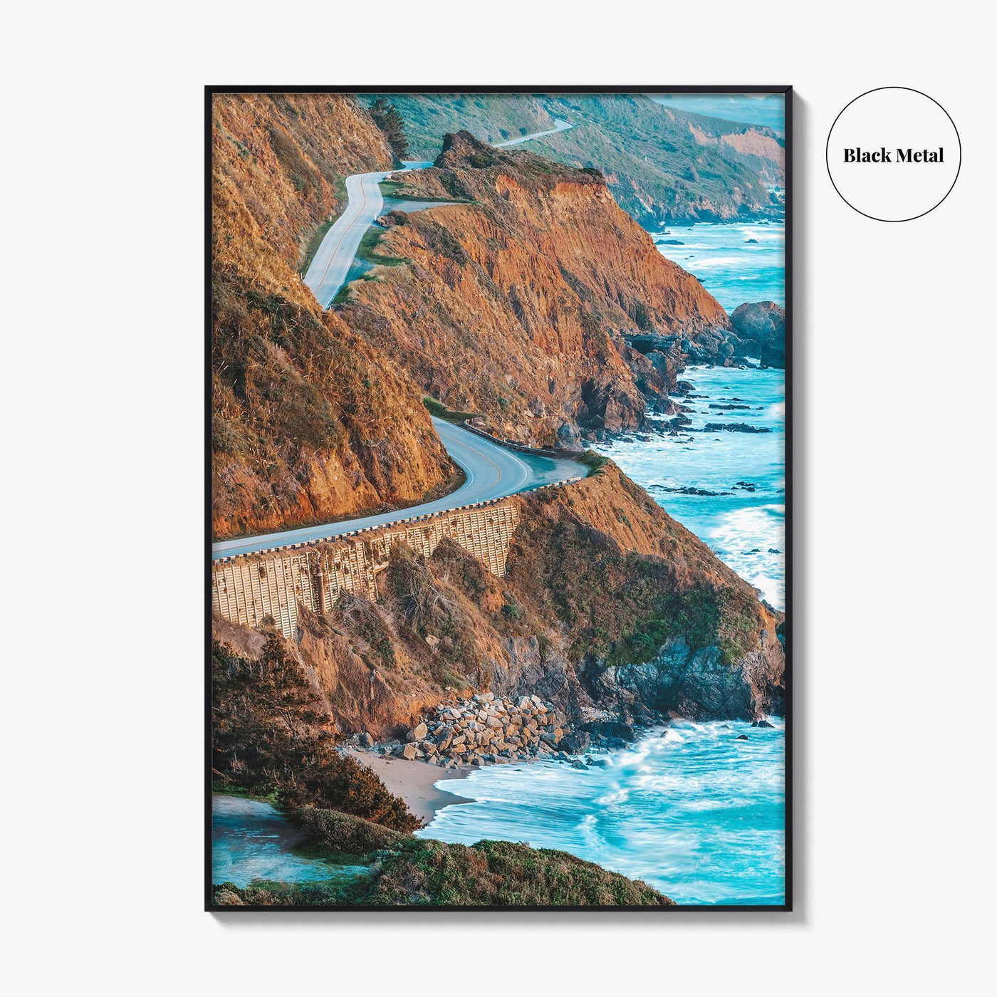 Big Sur California Fine Art Photo Print, Pacific Coast Highway 1, USA Wall Poster