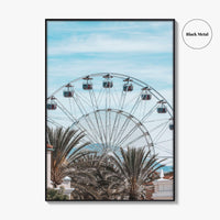 Irvine Skyline Fine Art Photo Print, Orange County Wall Decor Poster, California USA