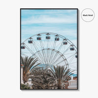 Irvine Skyline Fine Art Photo Print, Orange County Wall Decor Poster, California USA