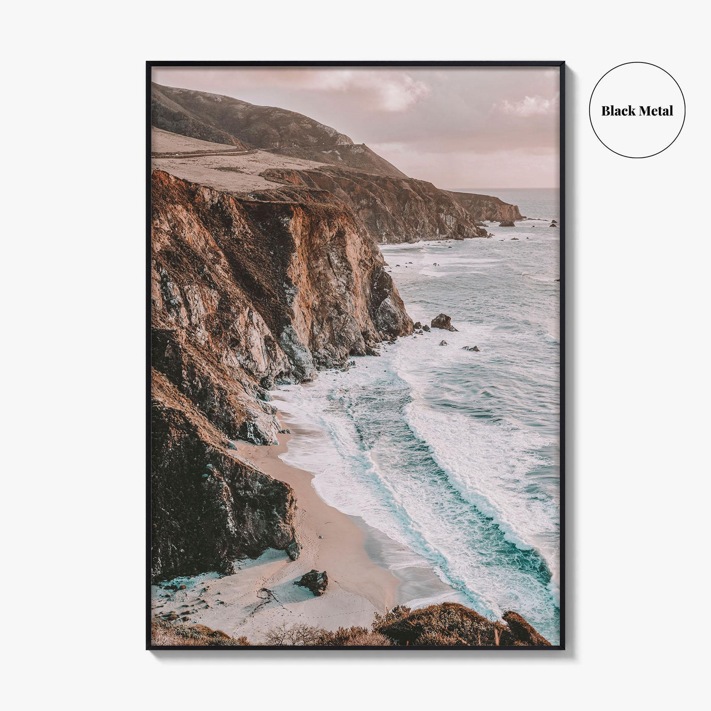 Big Sur Fine Art Photo Print, Monterey County California USA, Pacific Ocean Poster