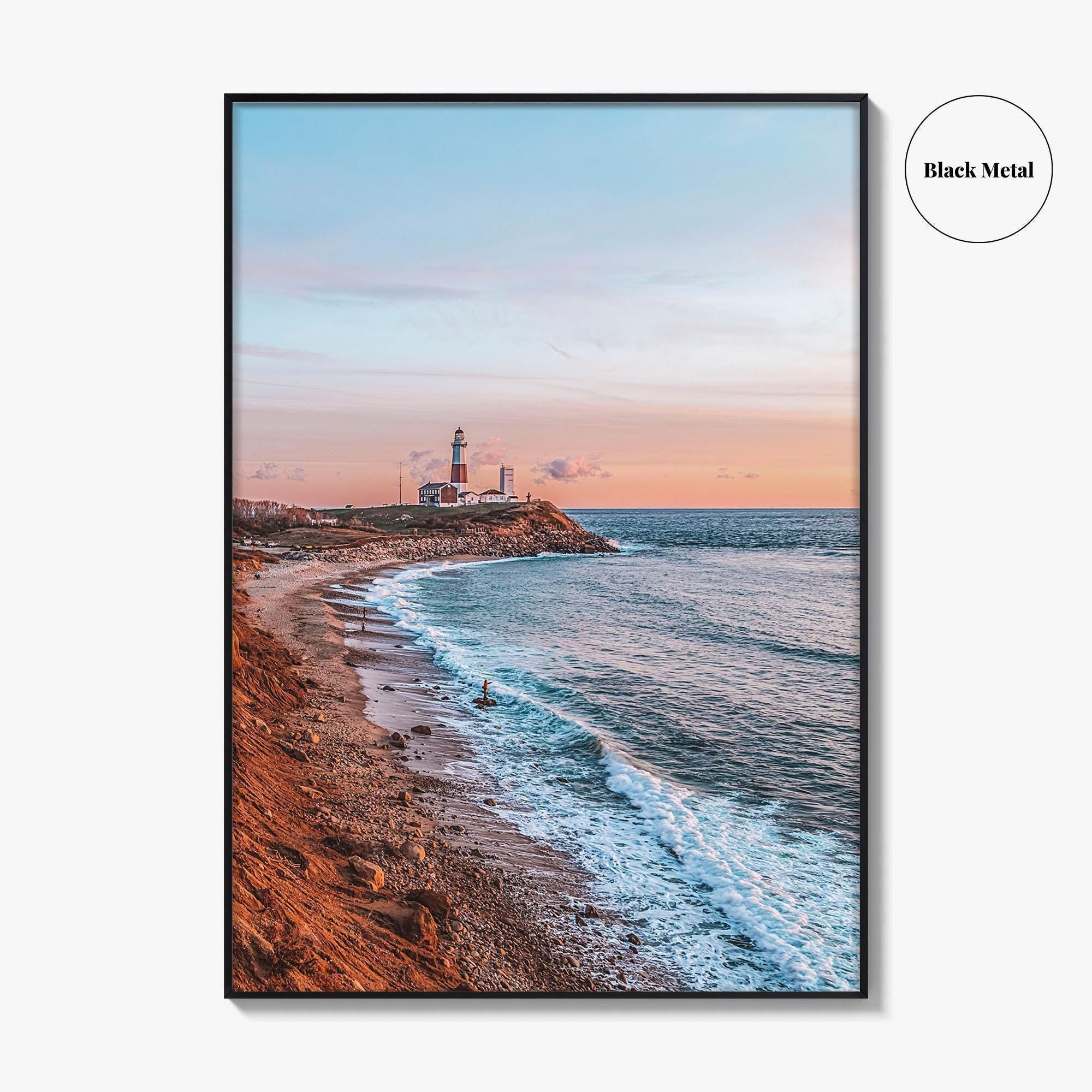 Montauk Fine Art Photo Print, Lighthouse, Long Island, New York, Hamptons, Poster