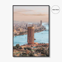 Cairo Fine Art Photo Print, Egypt Wall Decor, Downtown Poster
