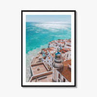 Peñíscola Fine Art Photo Print, Lighthouse, Valencia Spain, Peniscola, Photo Poster