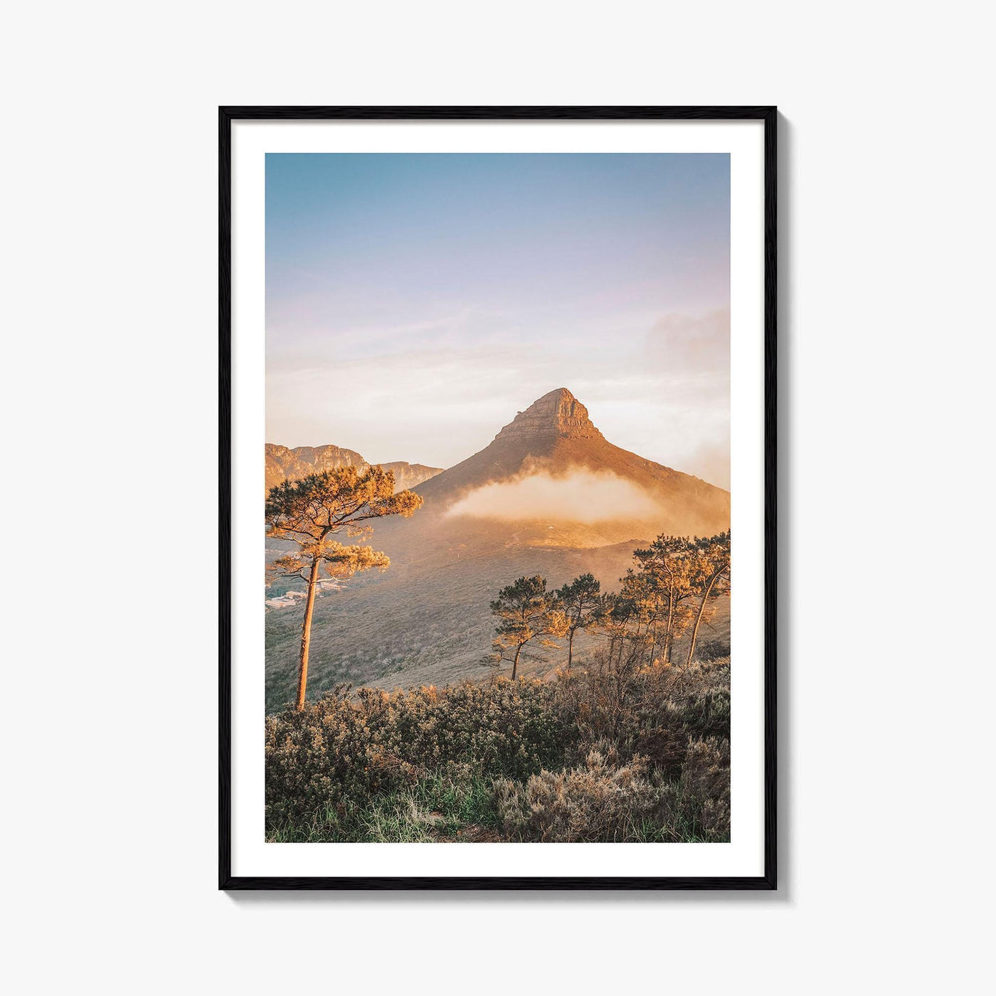 Cape Town Fine Art Photo Print, Lion's Head, South Africa Wall Decor Poster