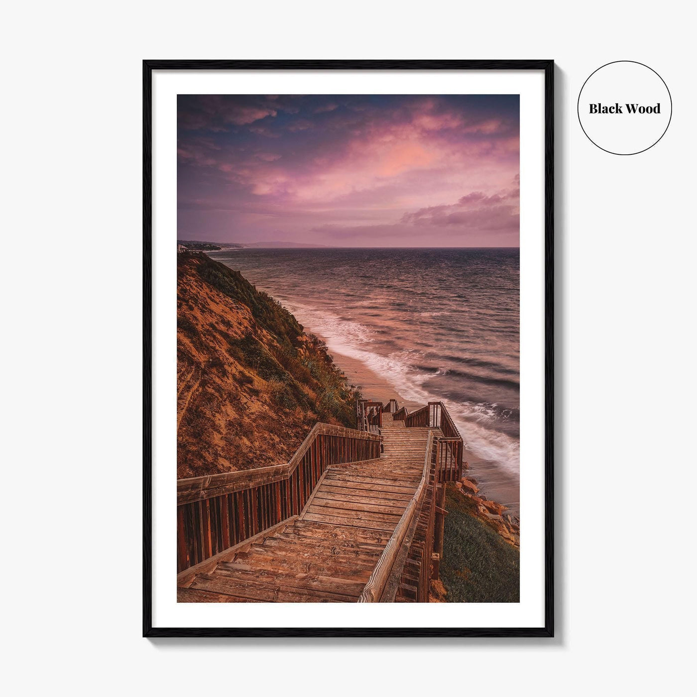 Encinitas Fine Art Photo Print, San Diego, California, USA Wall Decor Poster