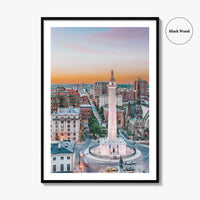 Baltimore Fine Art Photo Print, Washington Monument, Mount Vernon, Maryland USA Wall Poster