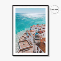 Peñíscola Fine Art Photo Print, Lighthouse, Valencia Spain, Peniscola, Photo Poster