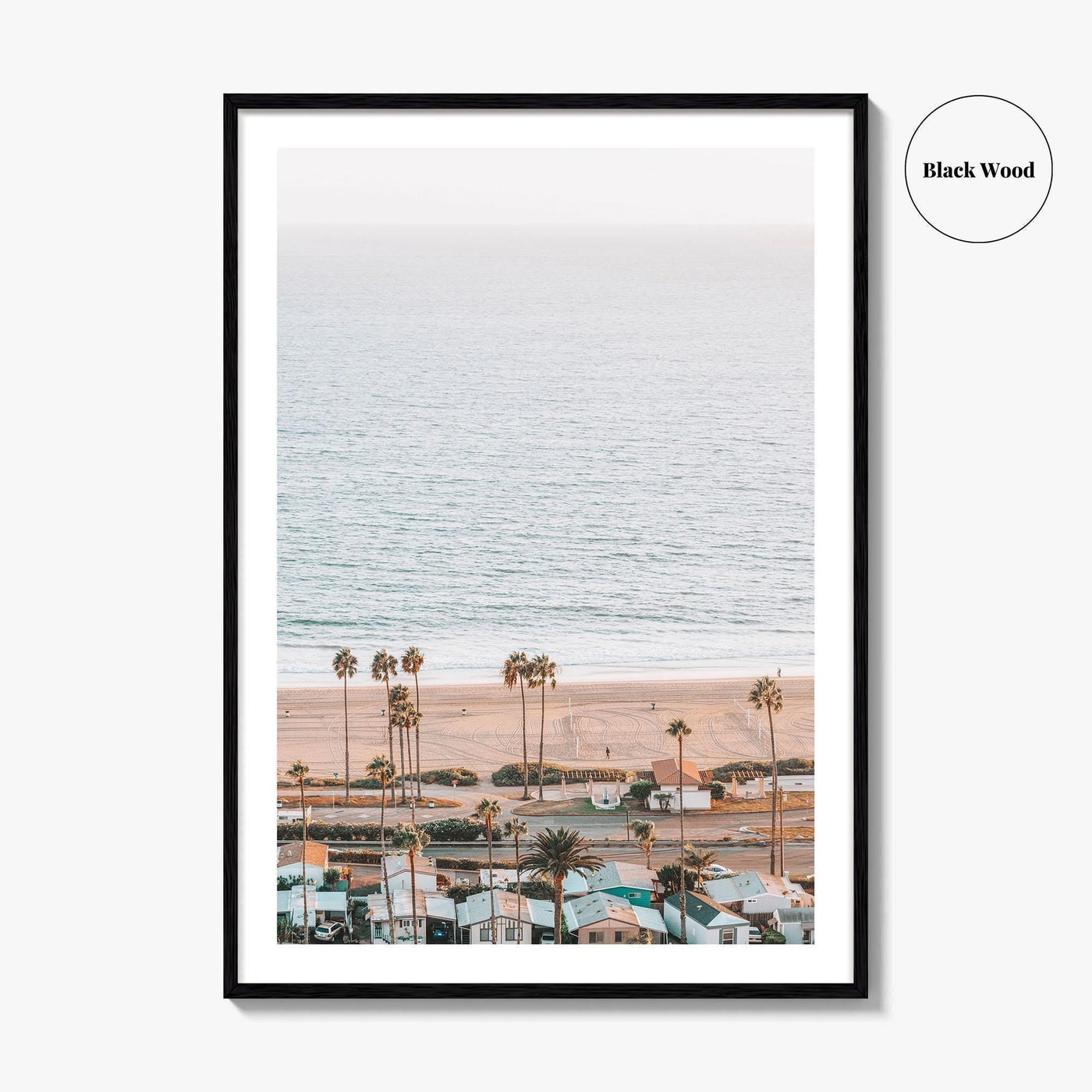 Pacific Palisades Fine Art Photo Print, Los Angeles, Asilomar Park, California Coast Poster