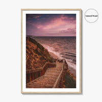 Encinitas Fine Art Photo Print, San Diego, California, USA Wall Decor Poster