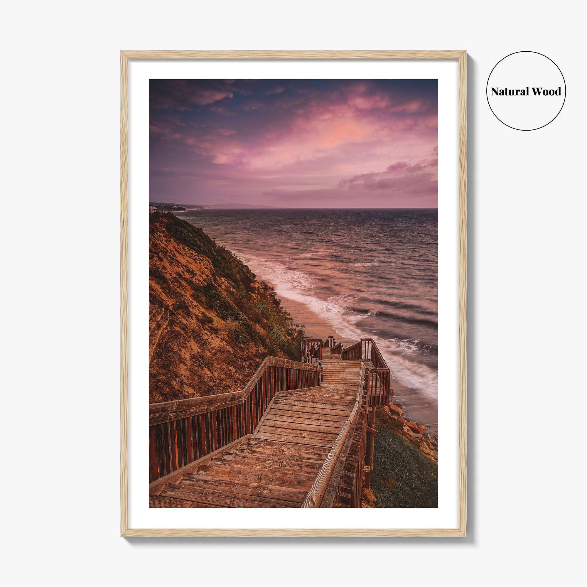 Encinitas Fine Art Photo Print, San Diego, California, USA Wall Decor Poster