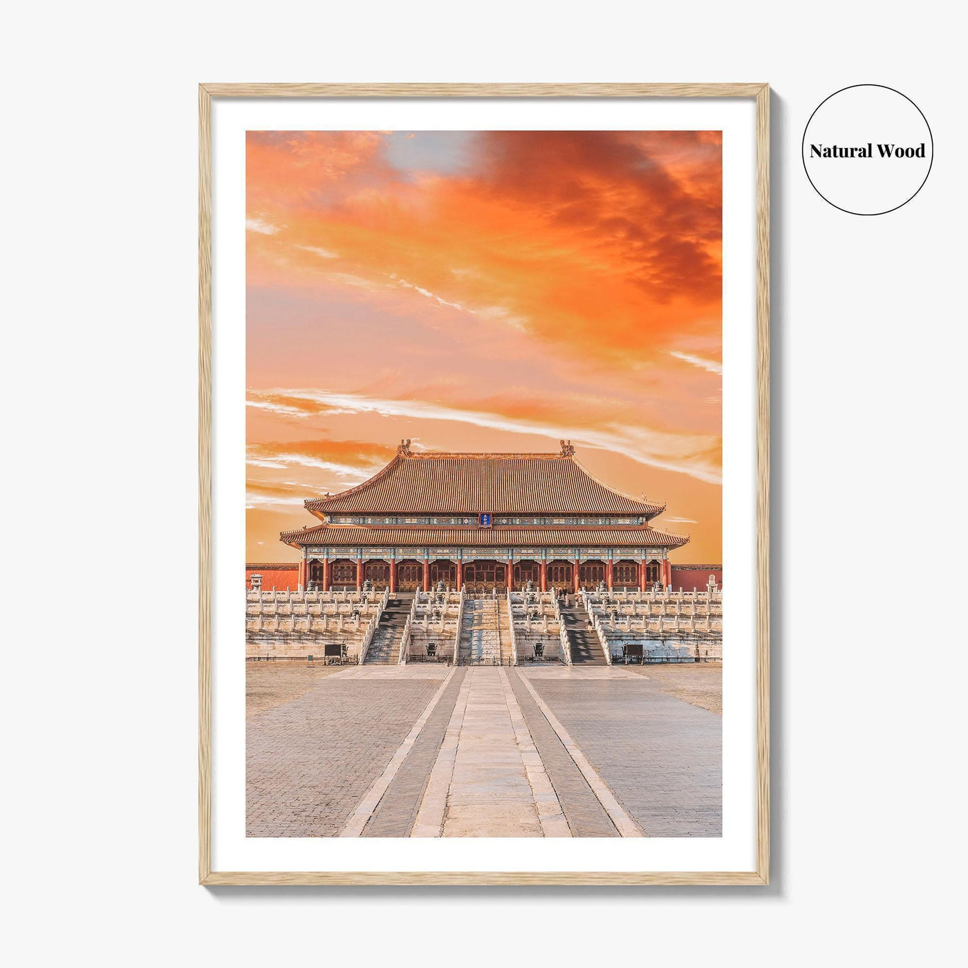 Beijing Fine Art Photo Print, Forbidden City Imperial Palace, Peking China Wall Poster