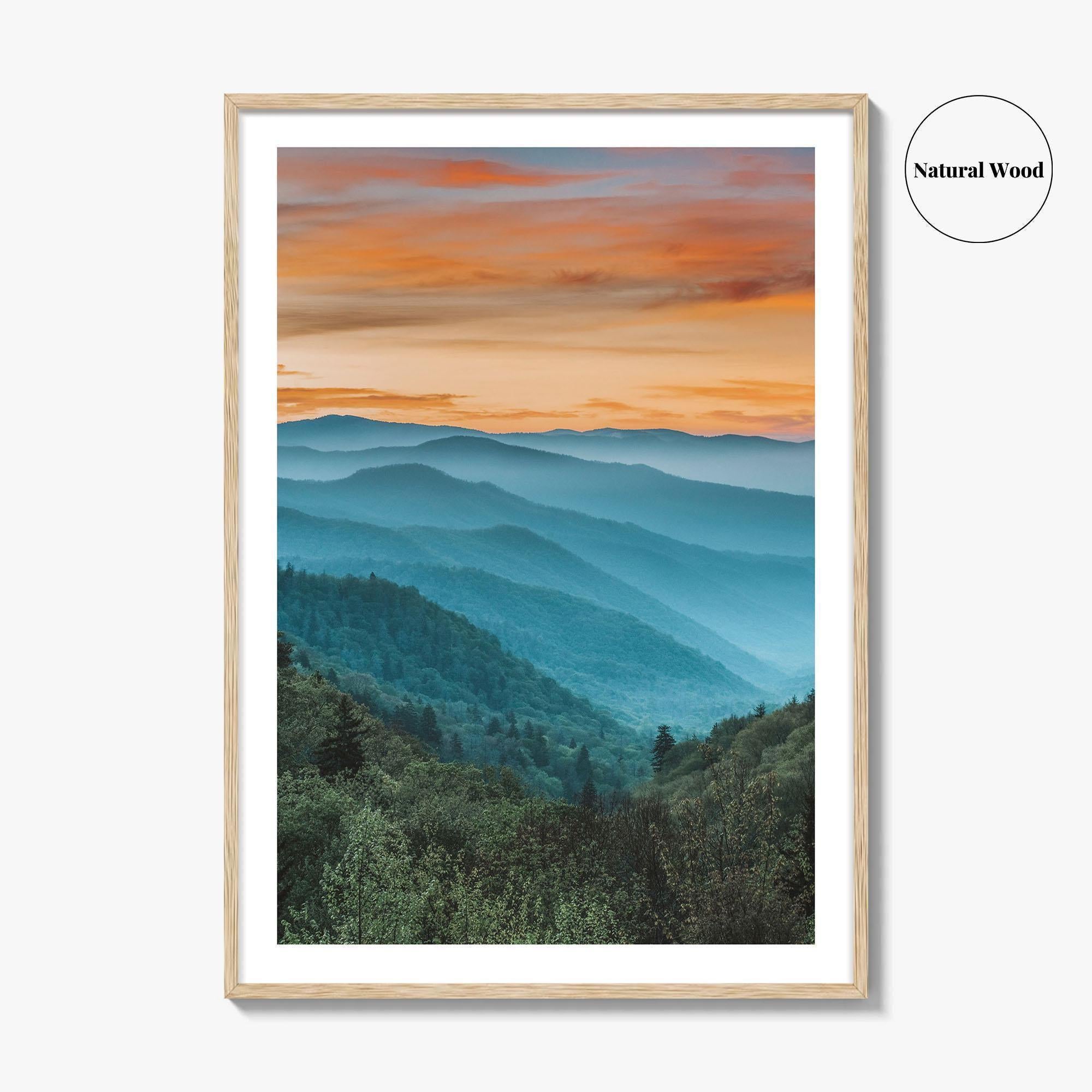Great Smoky Mountains National Park Fine Art Photo Print, Tennessee Poster