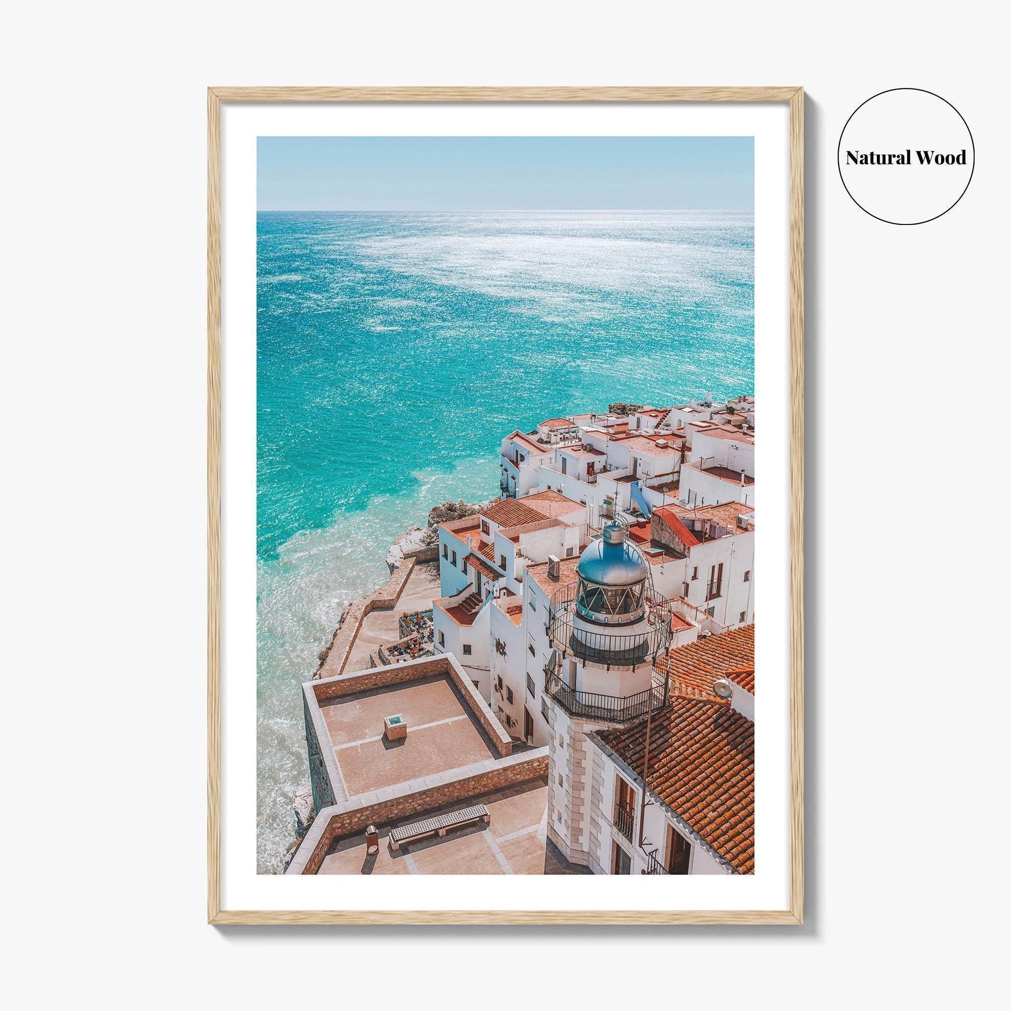 Peñíscola Fine Art Photo Print, Lighthouse, Valencia Spain, Peniscola, Photo Poster