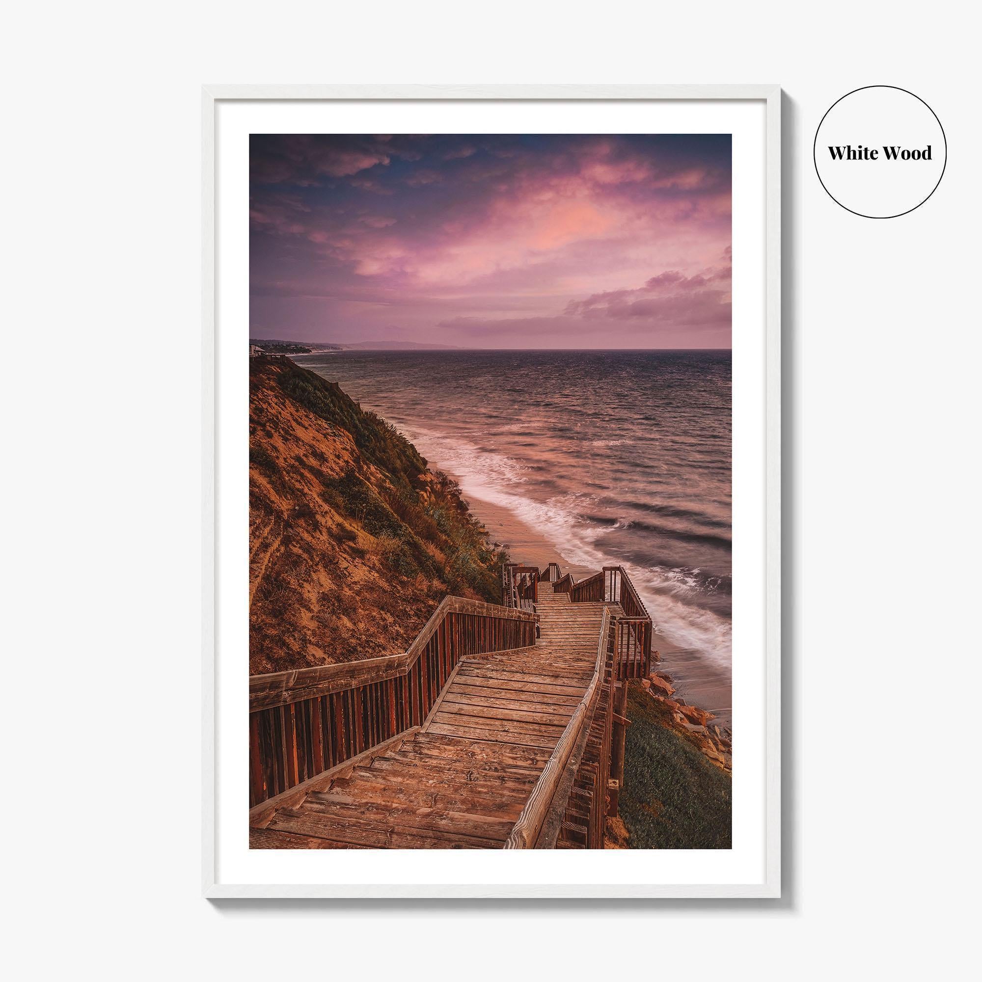 Encinitas Fine Art Photo Print, San Diego, California, USA Wall Decor Poster