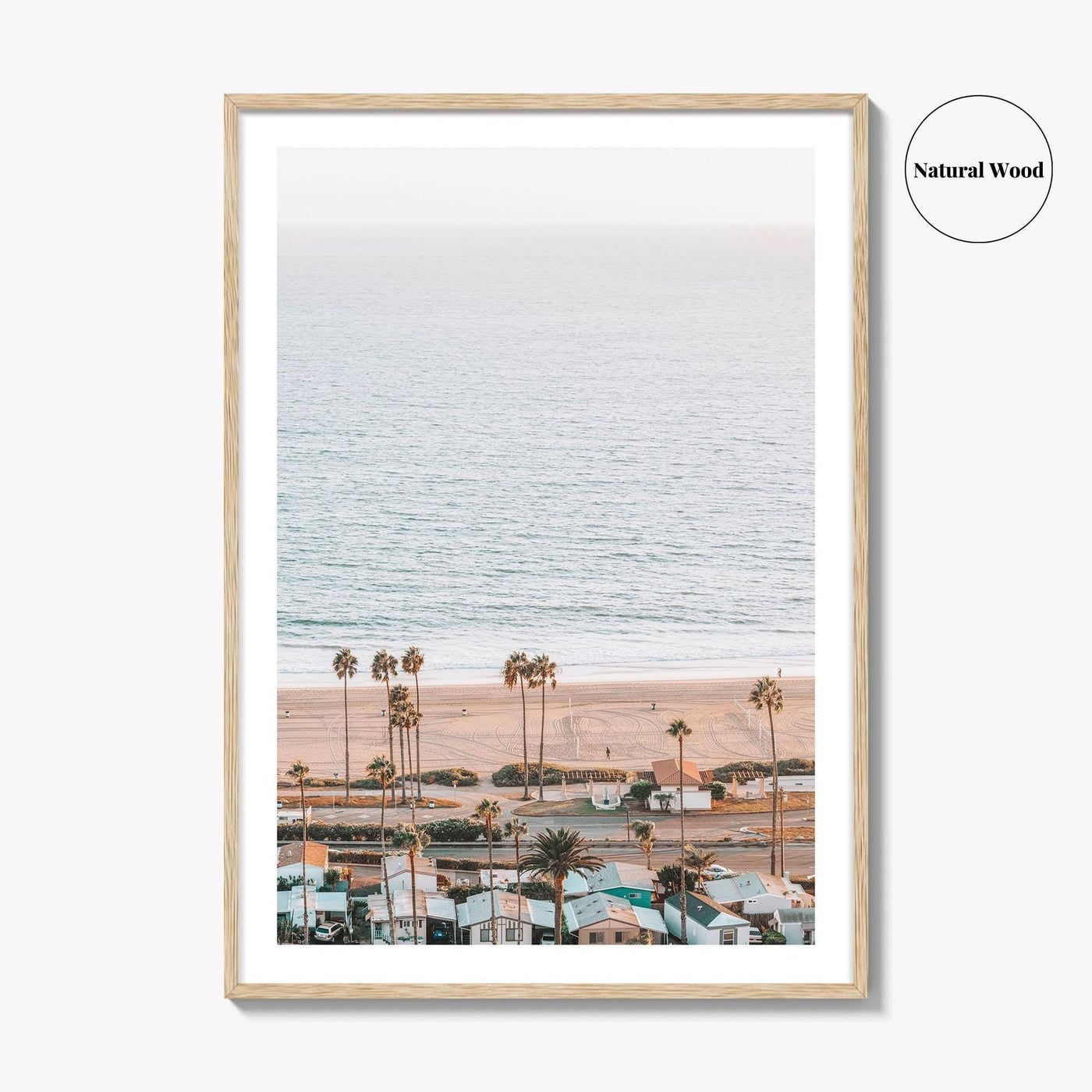 Pacific Palisades Fine Art Photo Print, Los Angeles, Asilomar Park, California Coast Poster