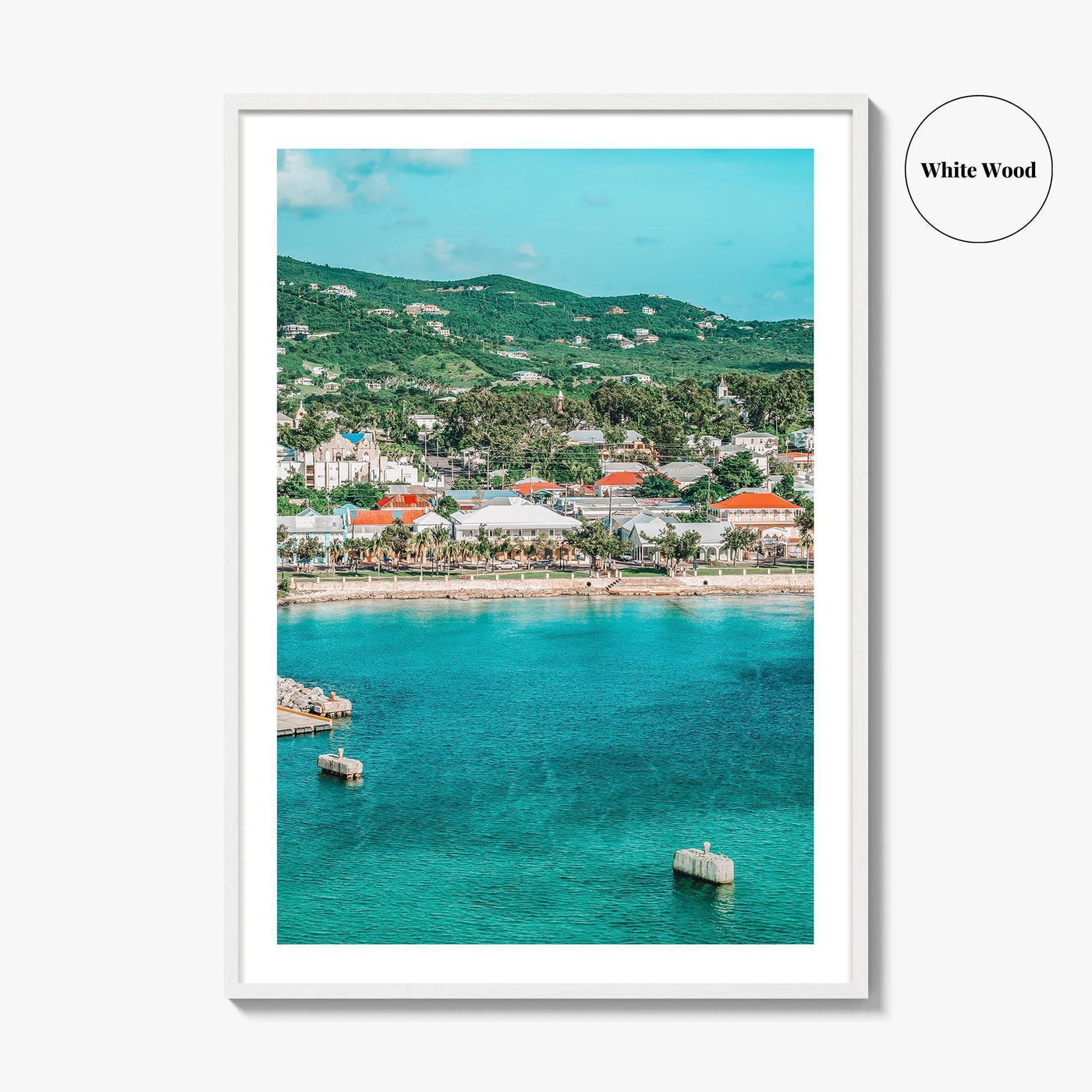 Frederiksted St Croix Fine Art Photo Print, US Virgin Islands, USVI, Wall Decor, Poster