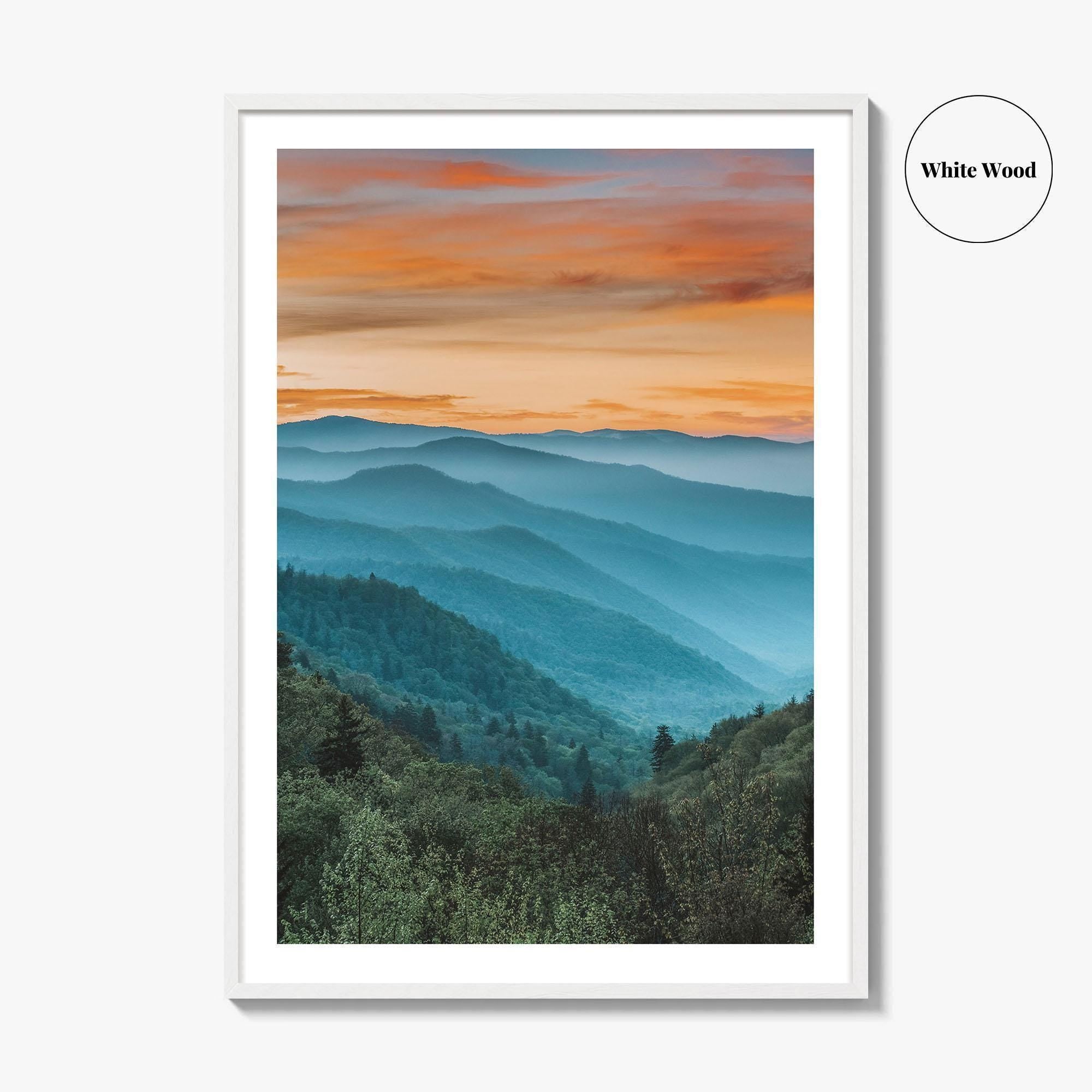 Great Smoky Mountains National Park Fine Art Photo Print, Tennessee Poster